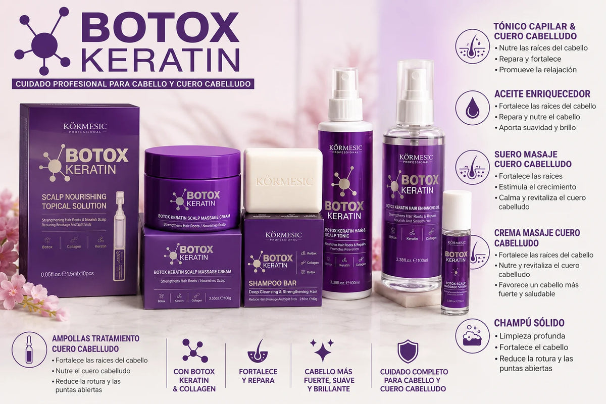 Champú en Pastilla Botox y Keratina