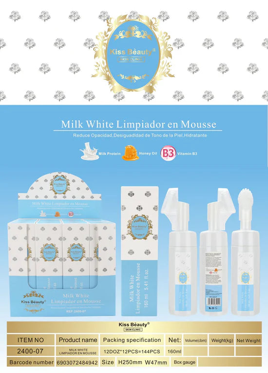 LIMPIADOR FACIAL EN MOUSSE CON APLICADOR