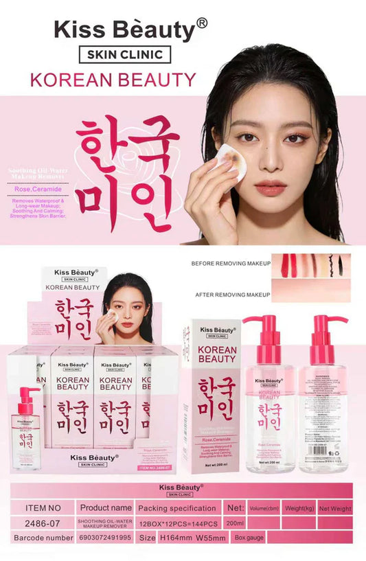 Desmaquillante Korean Rose Ceramide