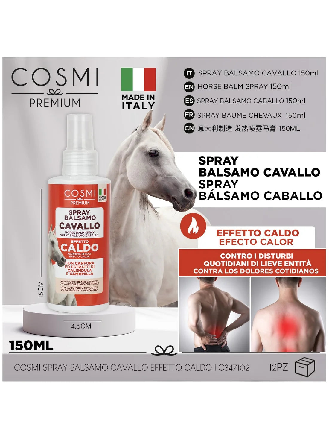 Spray Bálsamo de Caballo Cosmi