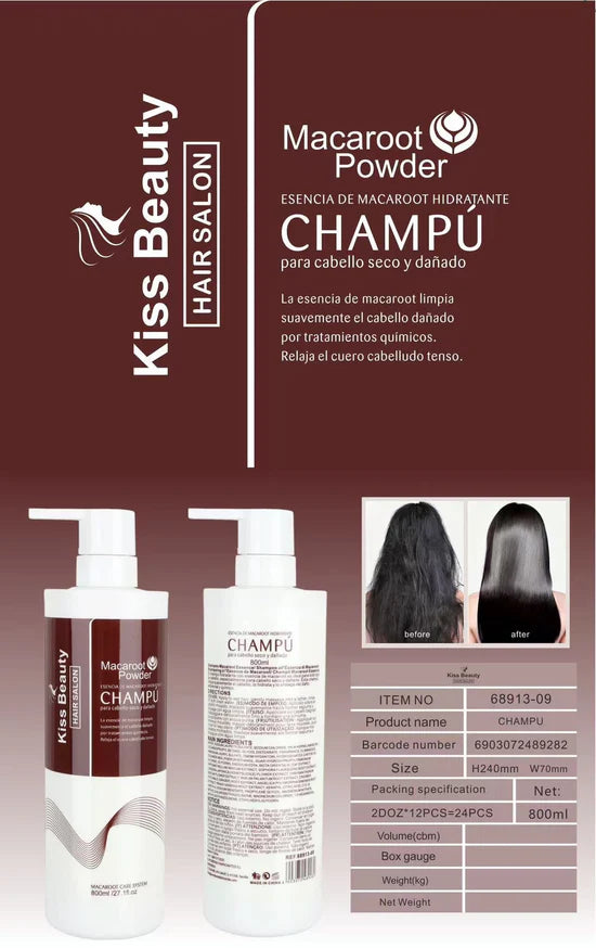 CHAMPU CAPILAR MACAROOT POWDER 1000ML