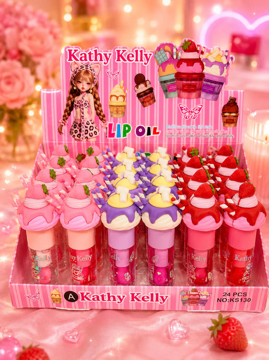 Aceite labial cupcakes