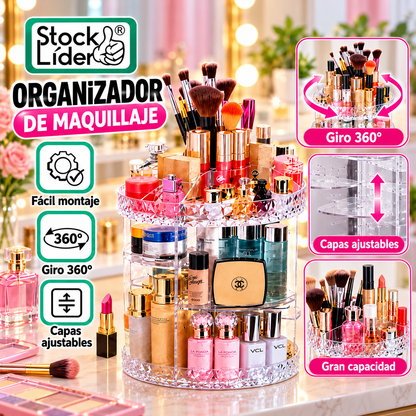 Organizador de maquillaje