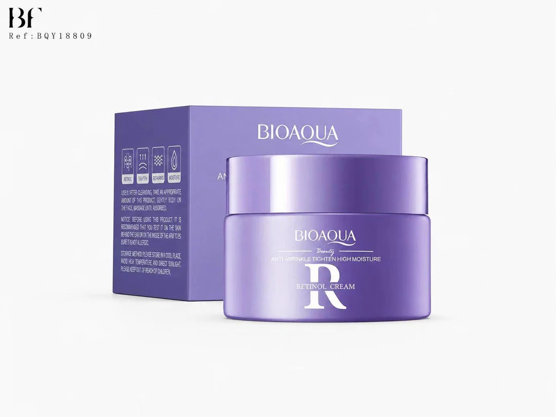 Crema Facial Retinol Antiarrugas, Reafirmante, Alta Hidratación