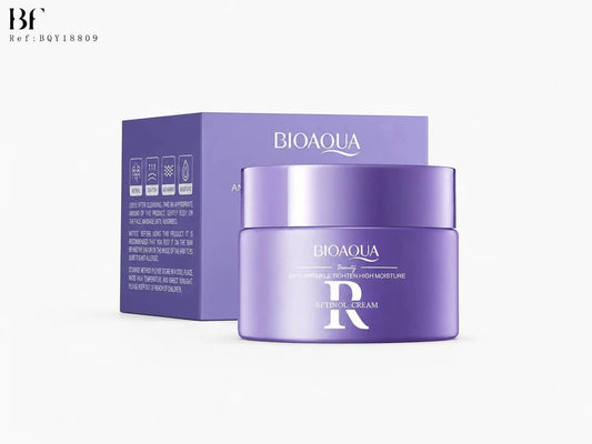 Crema Facial Retinol Antiarrugas, Reafirmante, Alta Hidratación