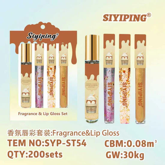SET PERFUME + GLOSS WHIPPED PLEASURE