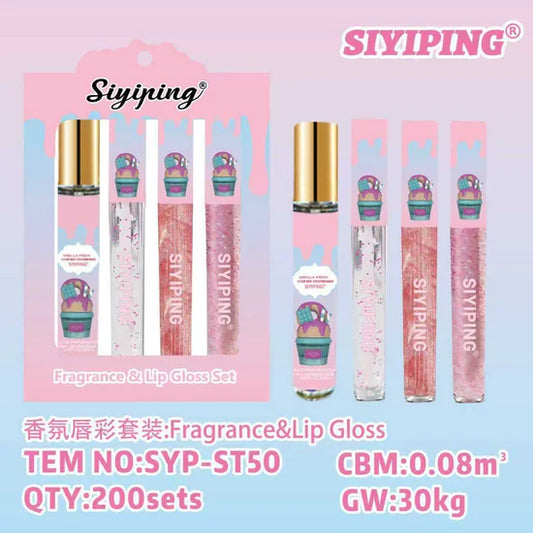 SET PERFUME + GLOSS VAINILLA FREAK