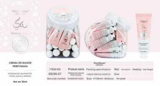 CREMA DE MANO CON ESENCIA YARA