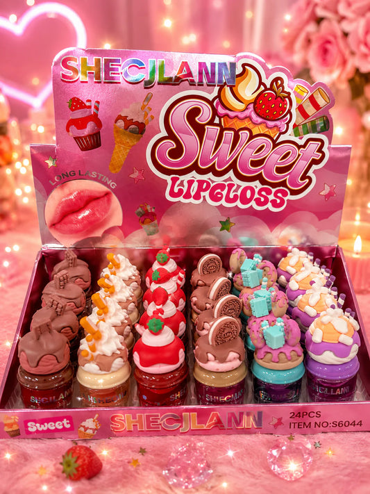 Brillo de labios cupcake