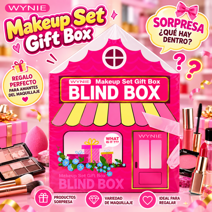 Calendario de Adviento 24 Días Makeup Set Gift Box Sorpresa para Amantes del Maquillaje Ideal para Regalar