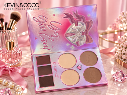 Kevin&Coco 5 Páginas Paleta Color Peace Palette para Belleza en Cada Detalle Crear Sin Límites con Estilo y Elegancia