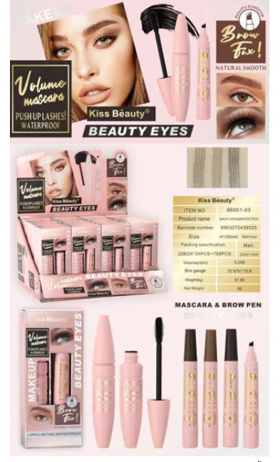 SET MASCARA PESTANA Y LAPIZ DE CEJAS