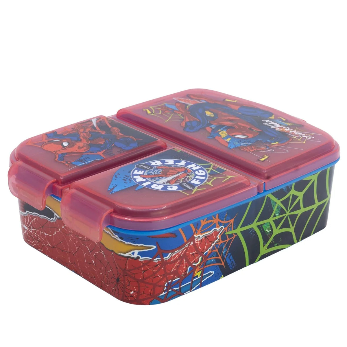 Sandwichera Spider Man con Compartimentos