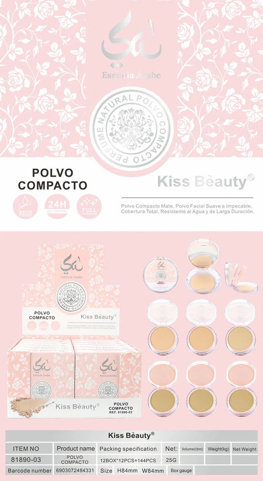 POLVO COMPACTO CON ESENCIA YARA