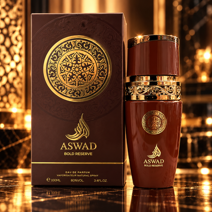 Perfume Kyra aswad bold reserve marrón