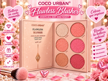 Pack Maquillaje 5 Páginas Coco Urban Retro Cherry y Follow Your Dreams Fragancias Exclusivas para Regalar Belleza en Cada Detalle