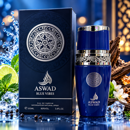 Perfume Kyra aswad blue yara Assad azul