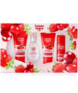 Estuche Tulipán Negro Passion Fresa y Cereza