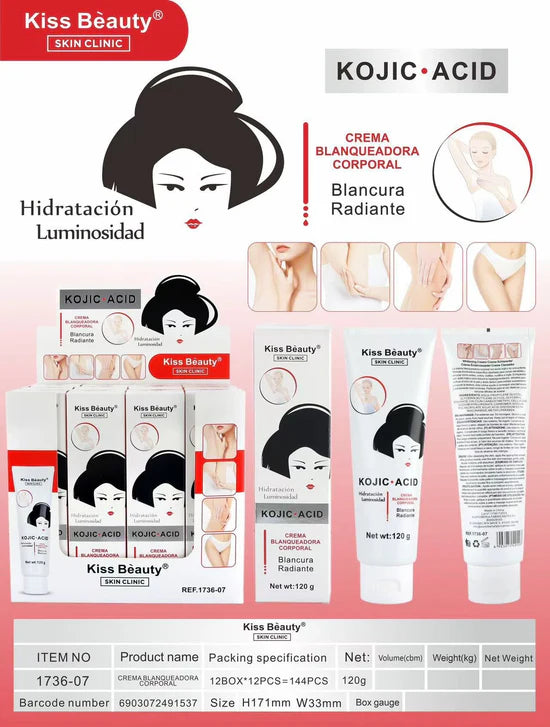 CREMA ANTIMANCHAS CORPORAL ACIDO KOJIC