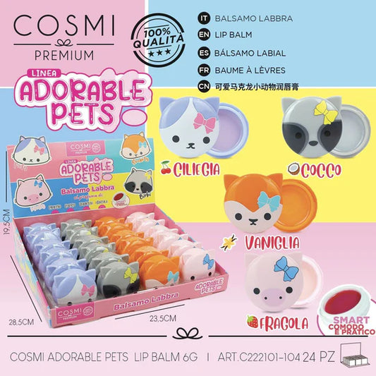 Bálsamo labial en forma de mascota