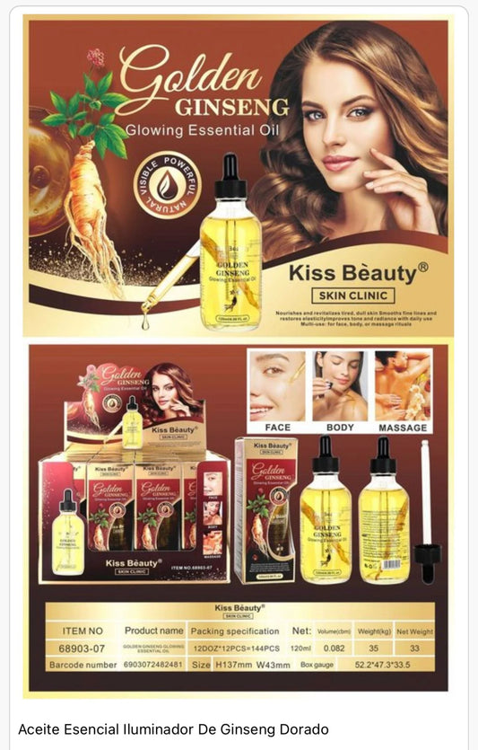 Aceite Serum Golden Ginseng
