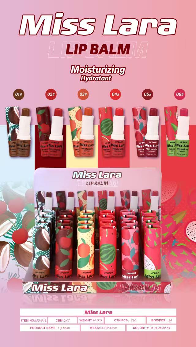 Bálsamo Labial Hidratante de Fruta