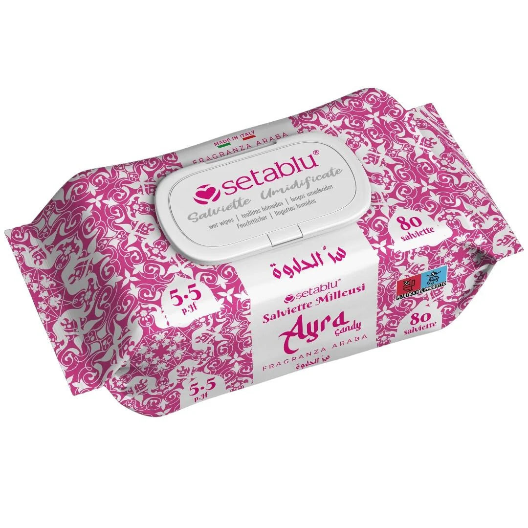 Toallita Húmeda Yara Candy 80unds