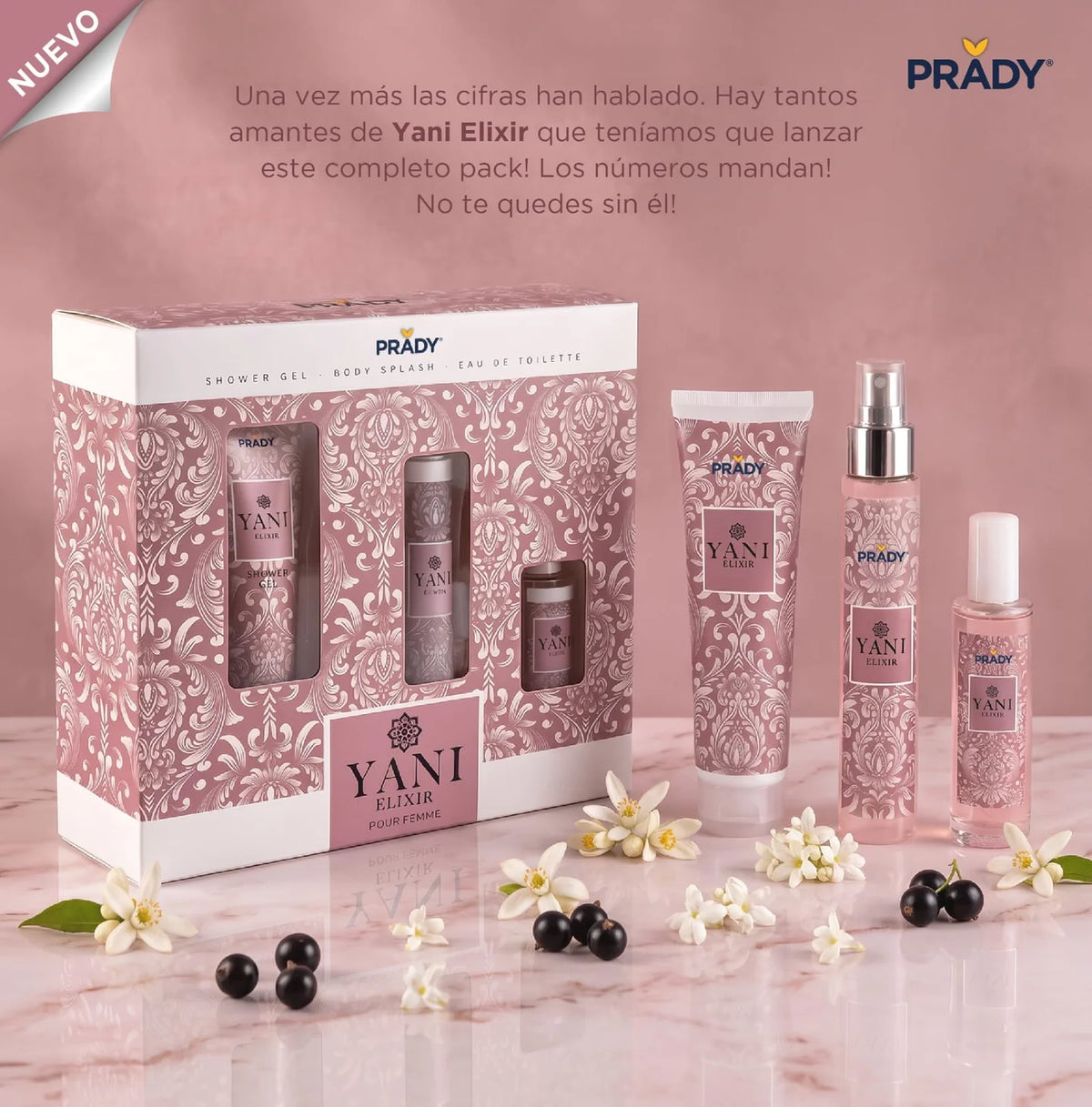 Conjunto pack Yani elixir Prady