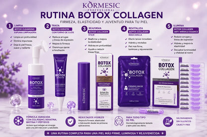 Espuma Limpiadora Facial Efecto Botox Masajeador , Colágeno y Tripéptido-1 – 150 m