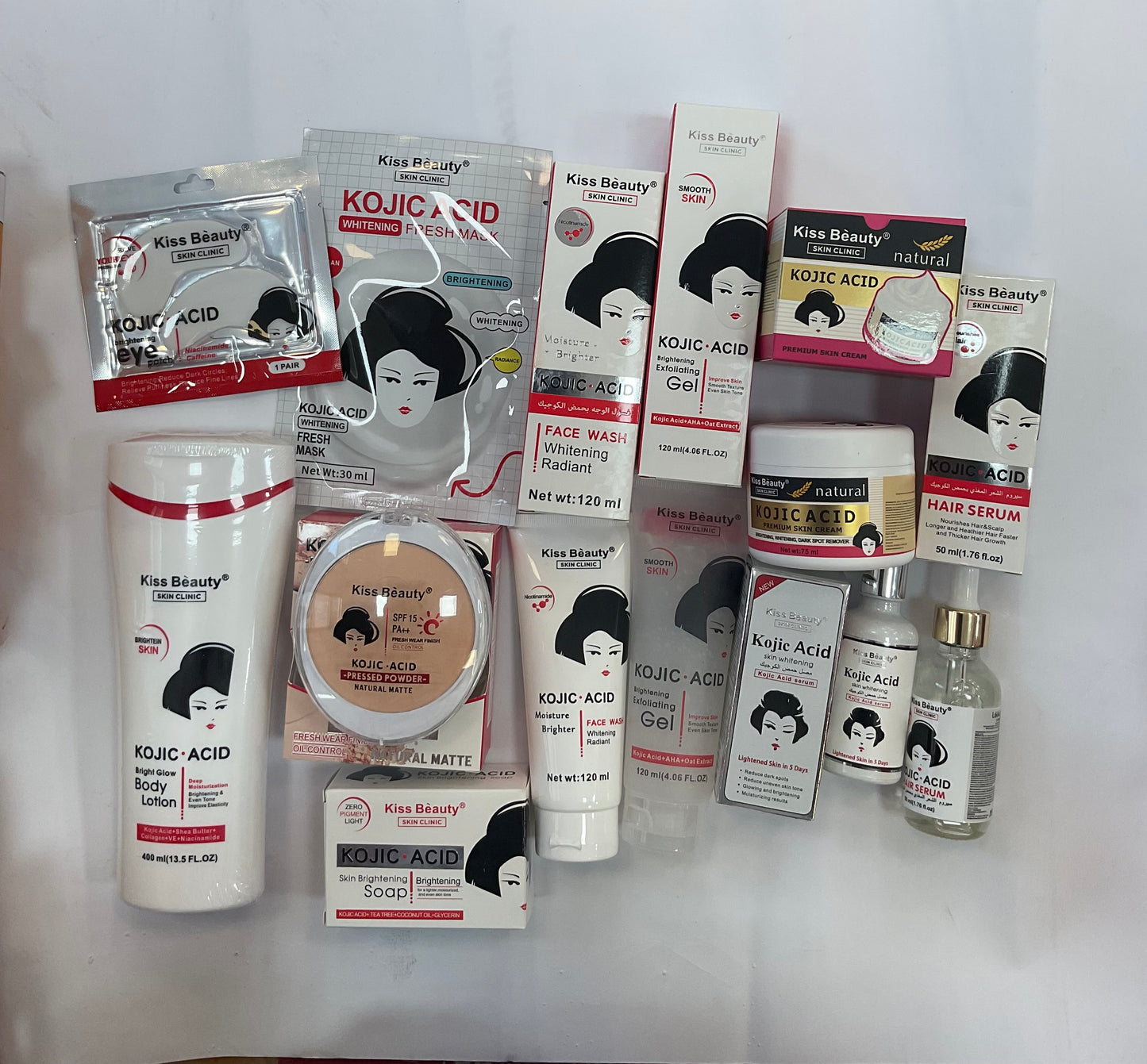 PACK 10 PRODUCTOS ACIDO KOJIC