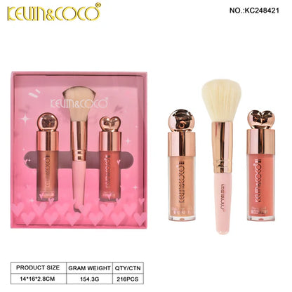 PACK COLORETE + BRONCEADOR/ILUMINADOR Y BROCHA DE REGALO