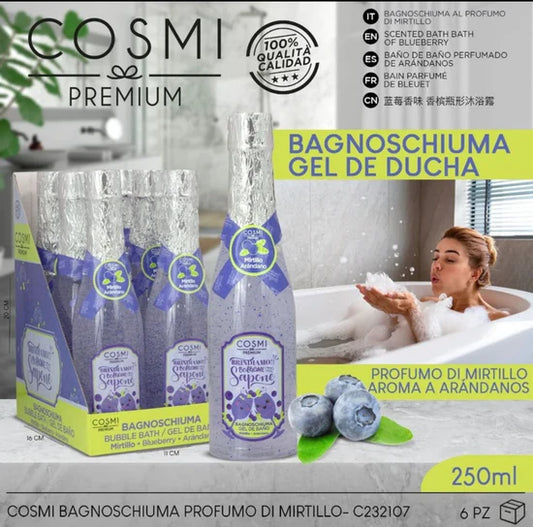 GEL DUCHA CHAMPAN BURBUJAS ARANDANOS