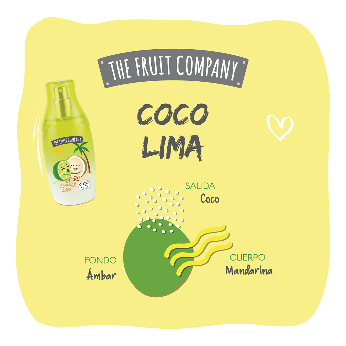 Eau de Toilette Coco Lima 40 ml TFC