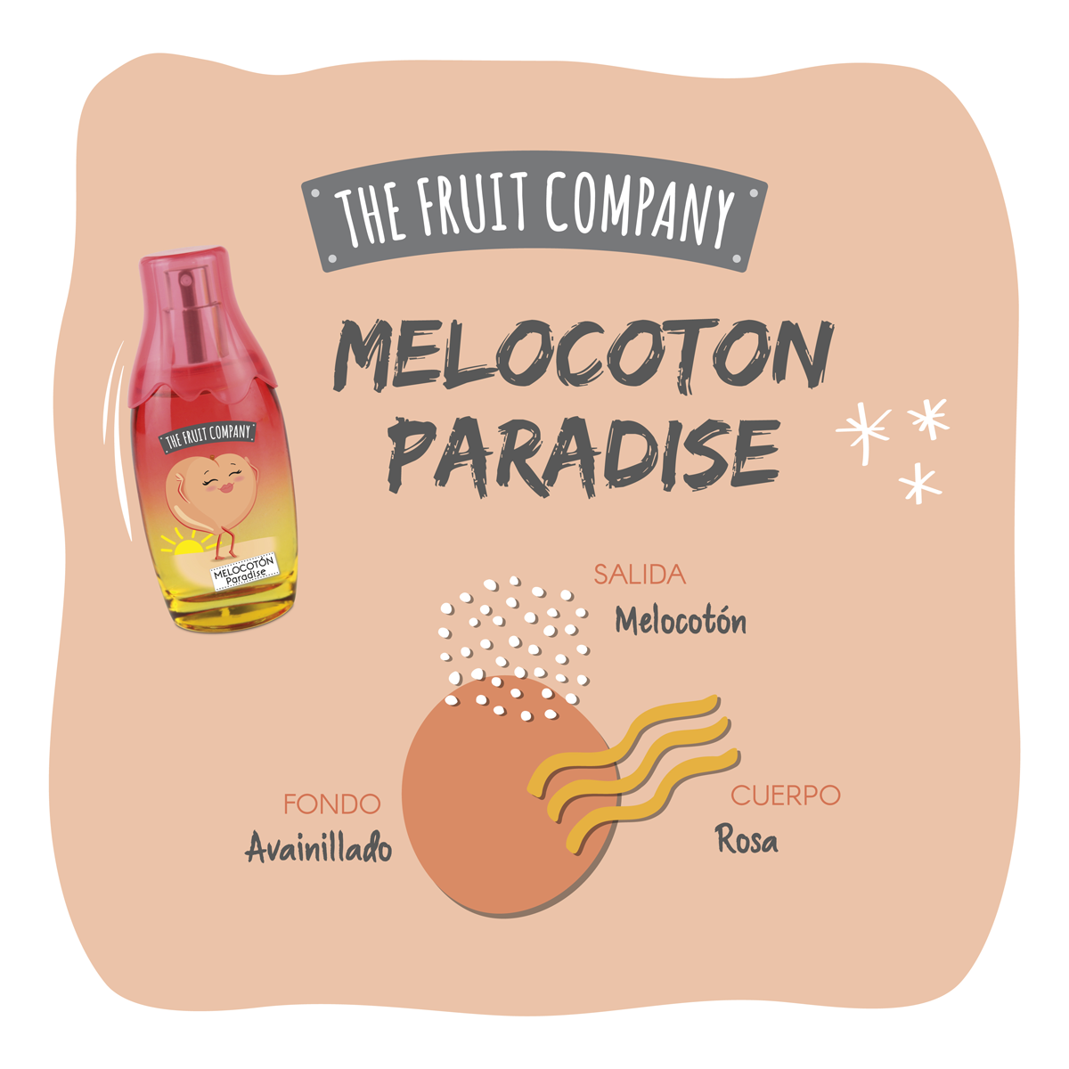 Eau de Toilette Melocotón Paradise 40 ml TFC