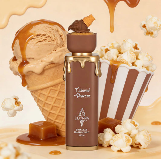 Bruma corporal y capilar 2 en 1 DDONNA Caramel Popcorn