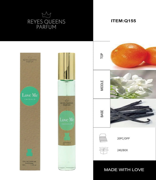 Mini perfume love me emerald