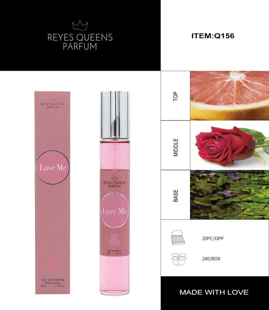 Reyes queen mini perfume love me Rosa