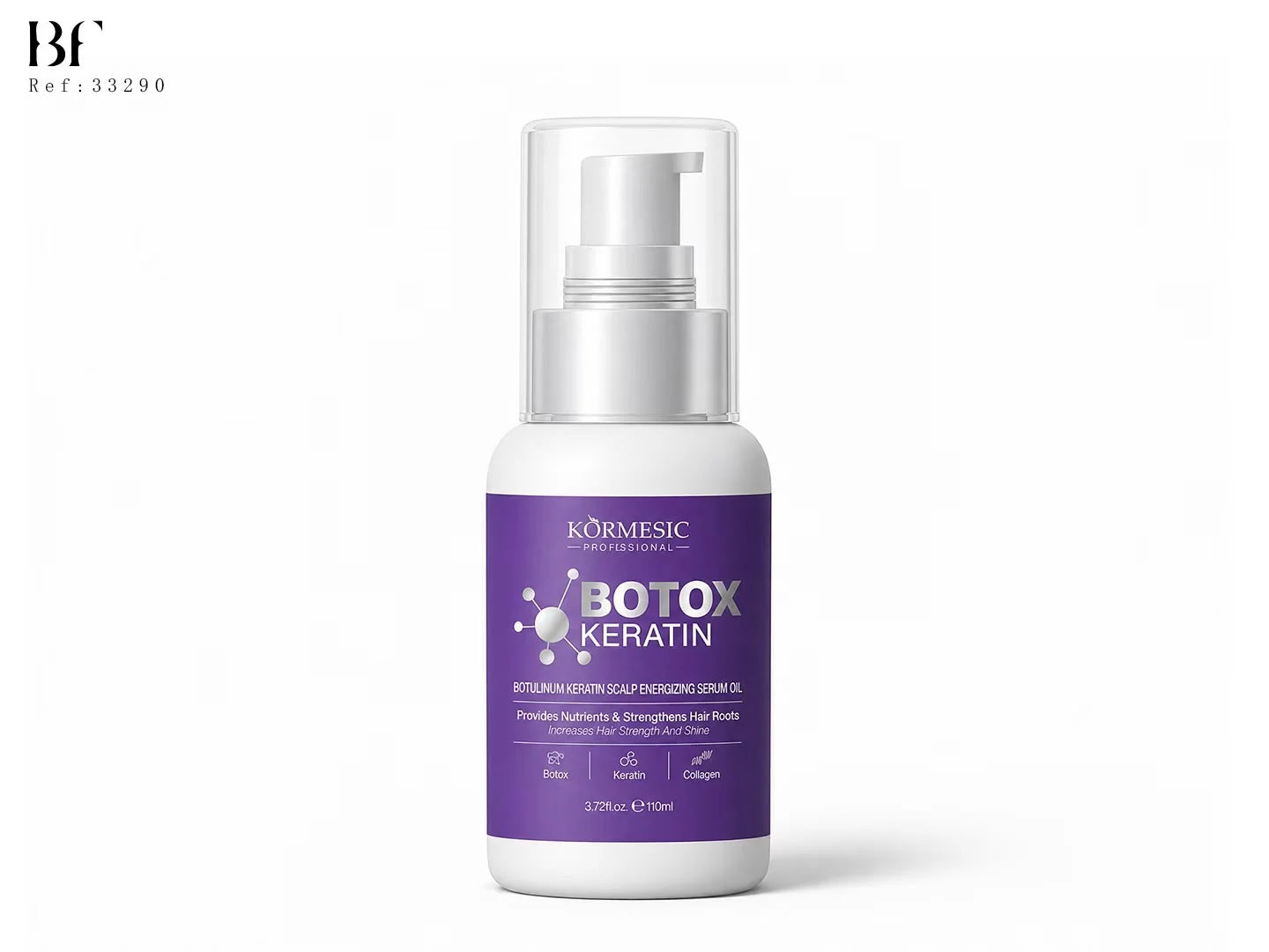 Sérum Capilar Efecto Botox con Queratina, Colágeno Fortalece, Nutre y Aporta Brillo – 100 ml