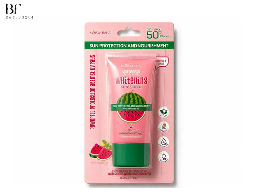 Protector Solar Facial SPF 50 con Extracto de Sandía