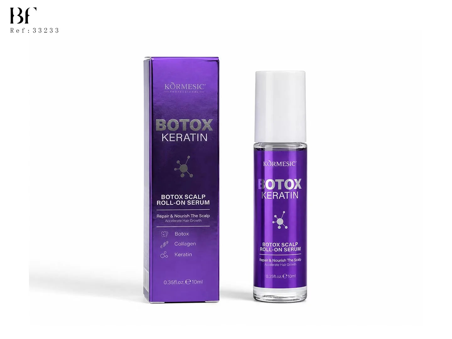 Sérum Capilar Roll-On Efecto Botox con Queratina y Colágeno