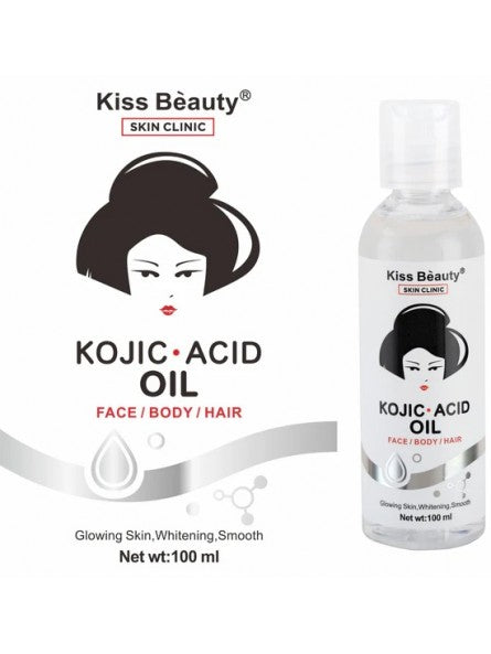 ACEITE ACIDO KOJIC PARA ROSTRO, CUERPO Y PELO