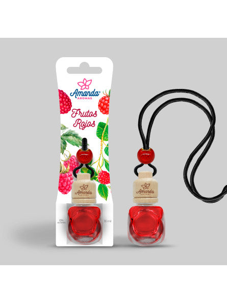AMBIENTADOR COCHE FRUTOS ROJOS