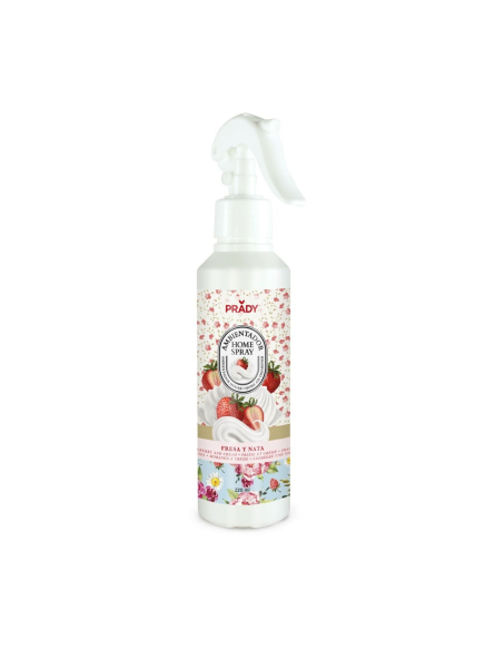 AMBIENTADOR SPRAY FRESA Y NATA 220 ML