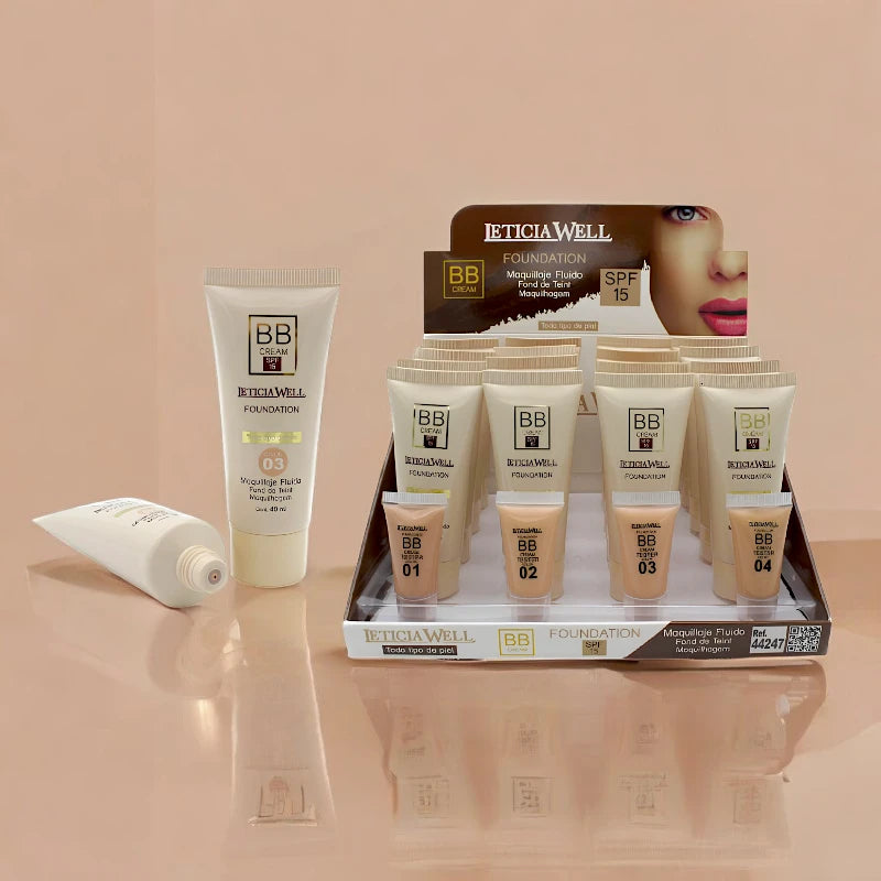 Maquillaje fluido BB cream spf15