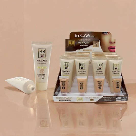 Maquillaje fluido BB cream spf15
