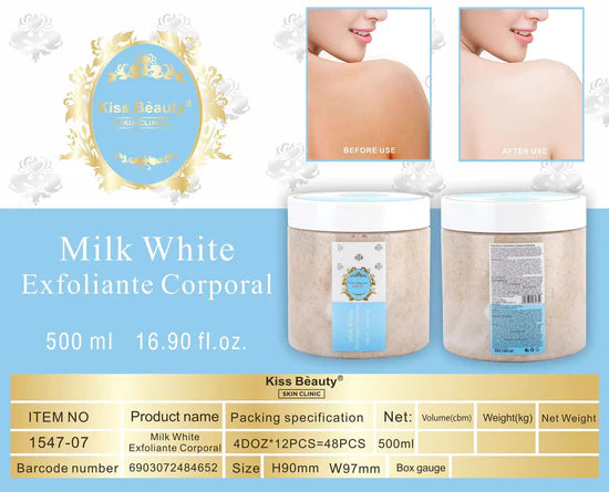 EXFOLIANTE CORPORAL MILK WHITE