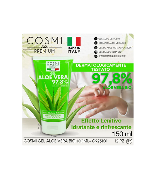 Gel Aloe Vera 97.8% Hidratante y Refrescante
