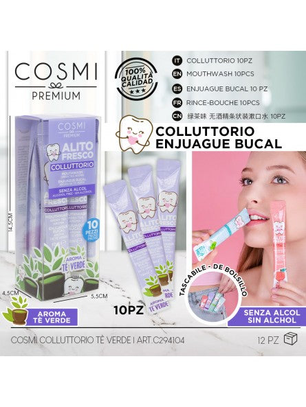 ENJUAGUE BUCAL AROMA TE VERDE