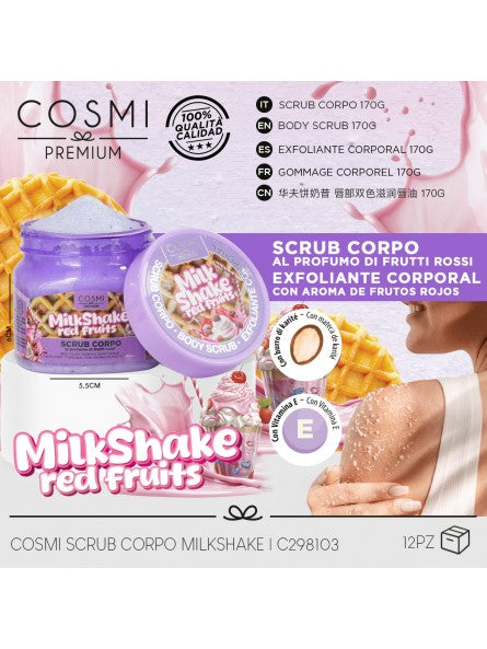 EXFOLIANTE CORPORAL AROMA FRUTOS ROJOS