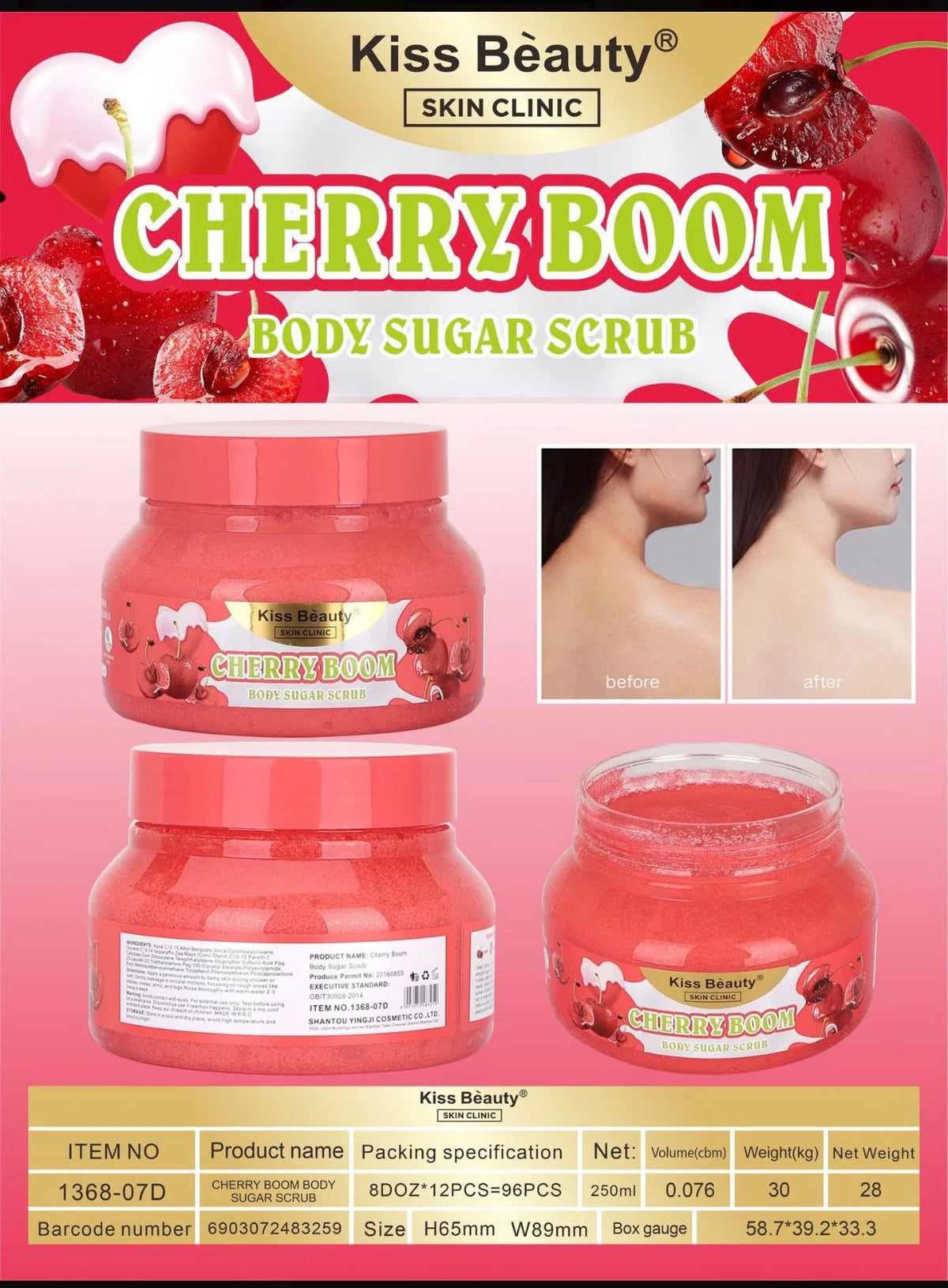 Exfoliante corporal Ice Cream kiss Beauty